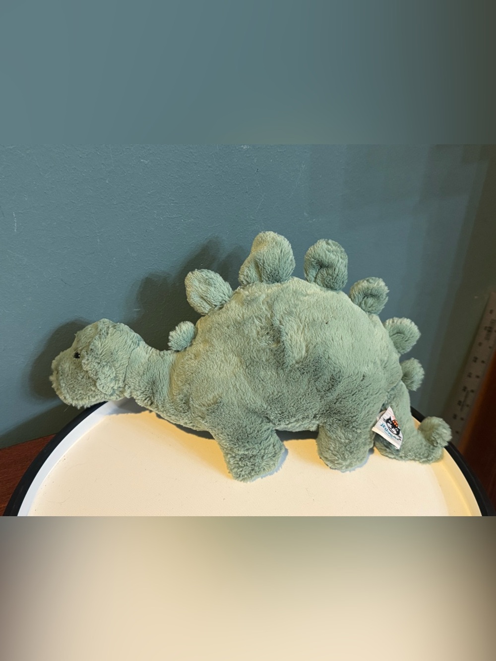 Jellycat Sage Green Fossilly Stegosaurus Plush